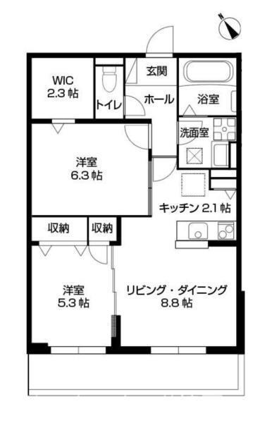 間取図(平面図)