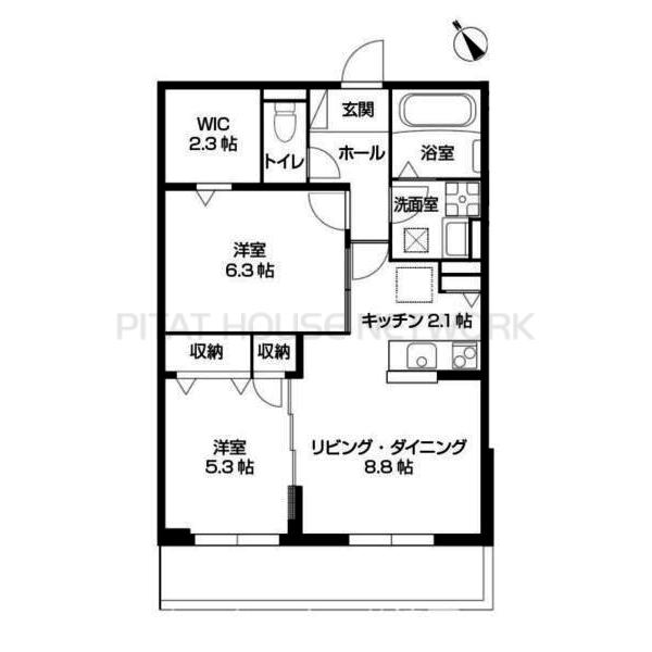 間取図(平面図)