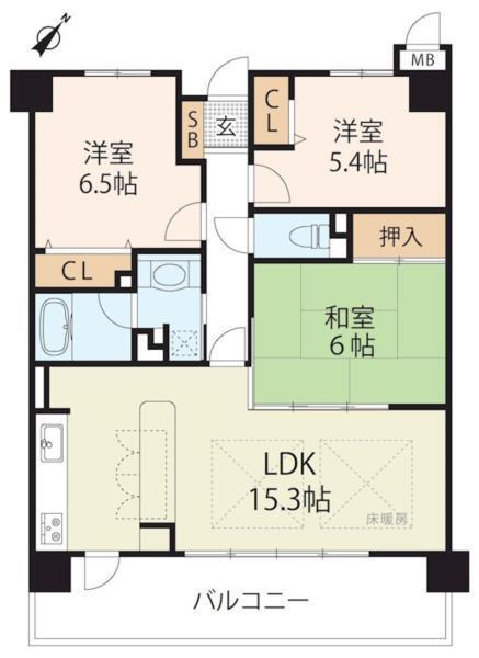 間取図(平面図)