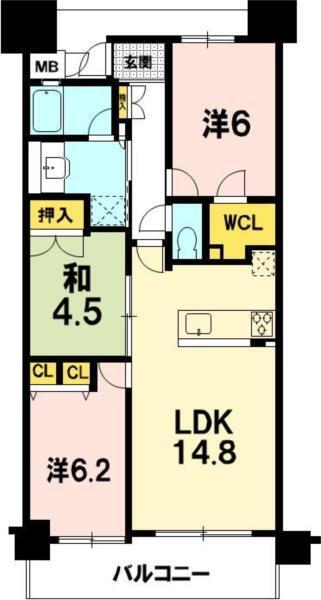 間取図(平面図)