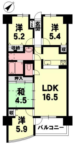 間取図(平面図)