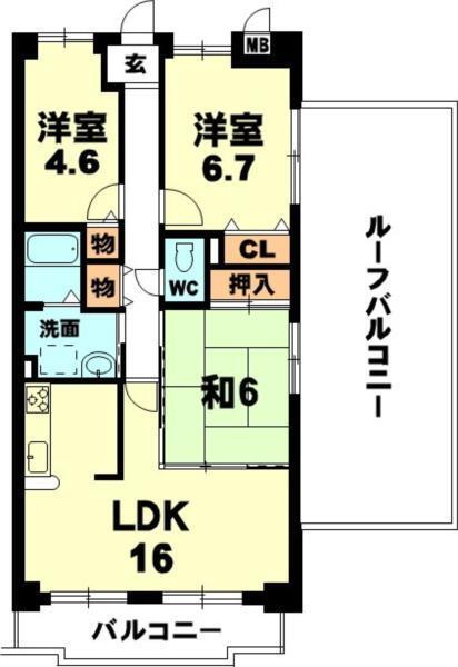 間取図(平面図)