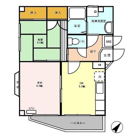 アヴァンセ（201） 間取り図画像