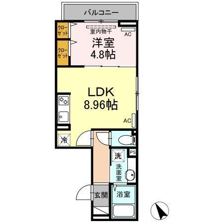 アンジュール練馬（202） 間取り図画像