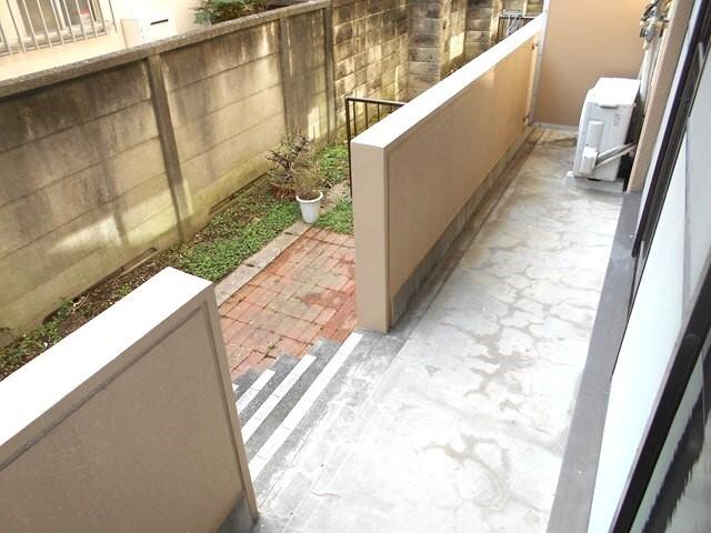中野区江古田マンション バルコニー