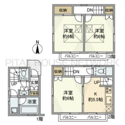  間取り図写真