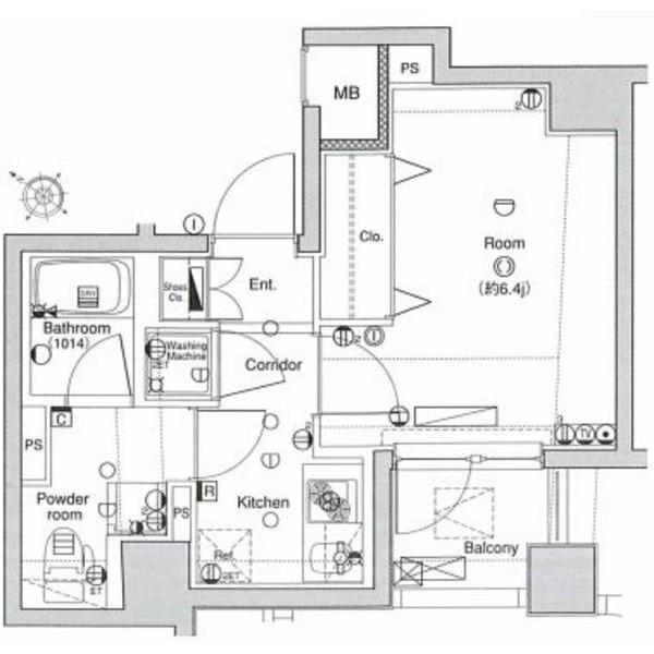  間取り図写真