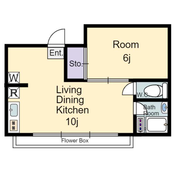 きようコート 間取り図画像