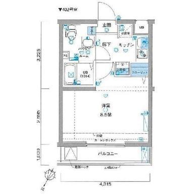  間取り図写真