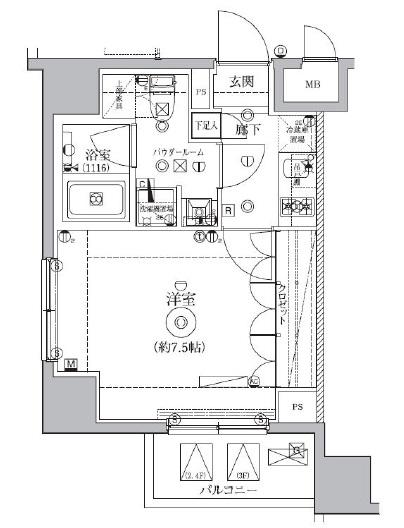  間取り図写真