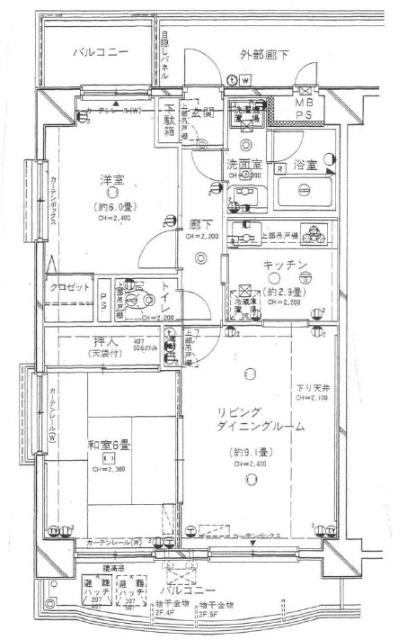  間取り図写真