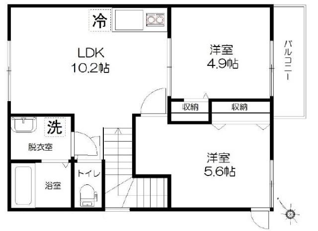  間取り図写真