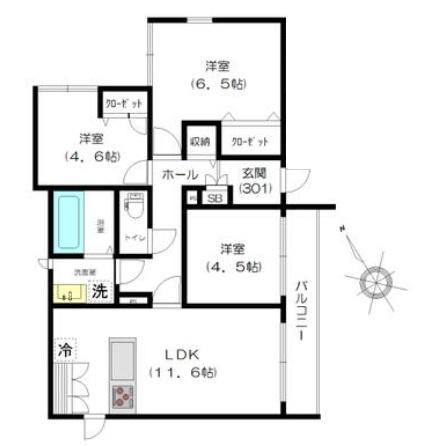  間取り図写真