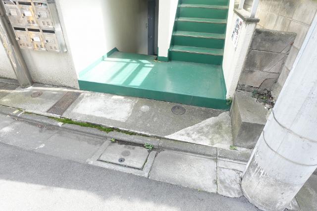 板橋区栄町マンション エントランス