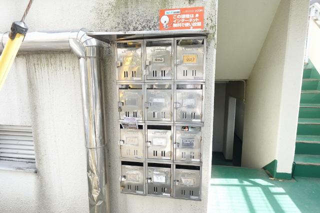 板橋区栄町マンション ロビー