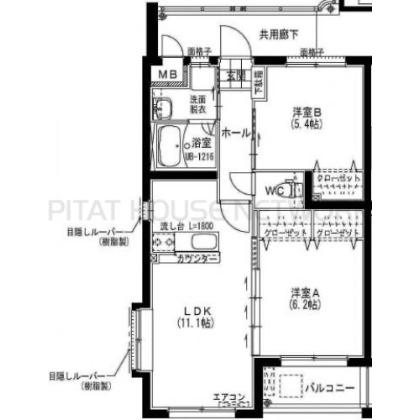  間取り図写真
