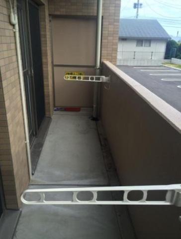 宮崎市柳丸町マンション バルコニー