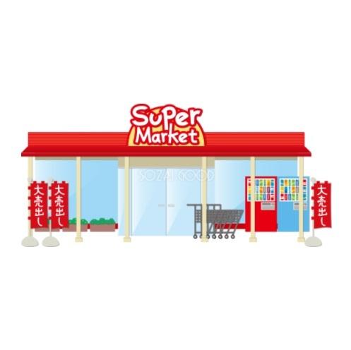 ショッピングのだ阿波岐原店：1835m