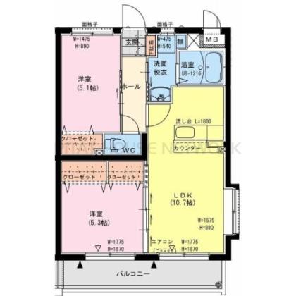  間取り図写真