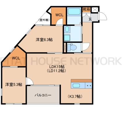  間取り図写真