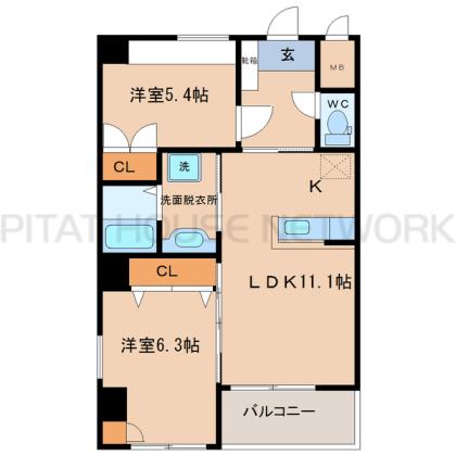  間取り図写真