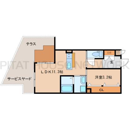  間取り図写真