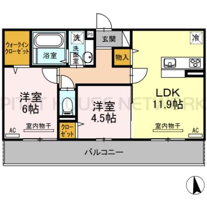  間取り図写真