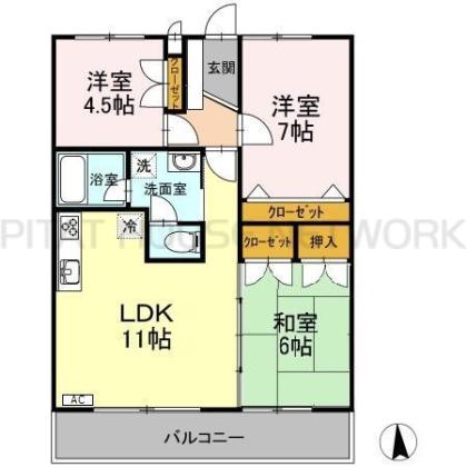  間取り図写真