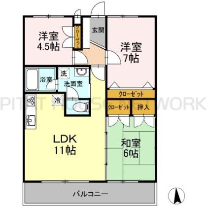  間取り図写真