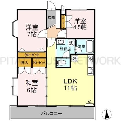  間取り図写真