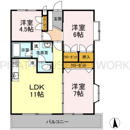  間取り図写真