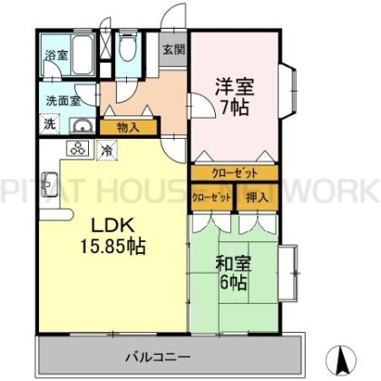  間取り図写真