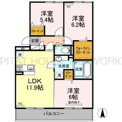  間取り図写真