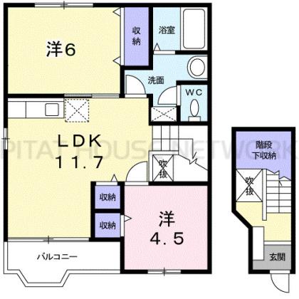  間取り図写真