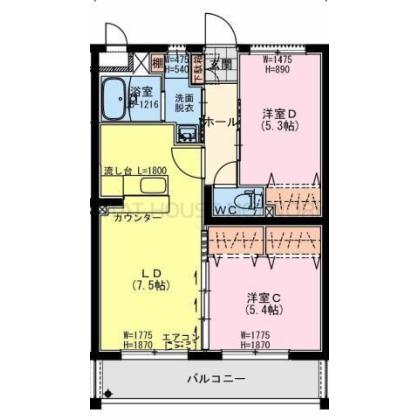  間取り図写真
