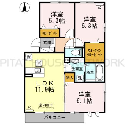  間取り図写真