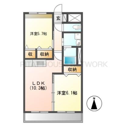  間取り図写真