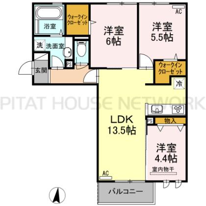 間取り図写真