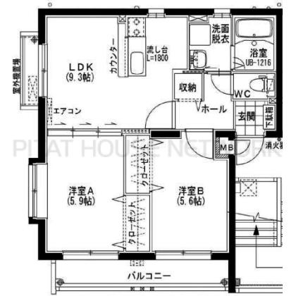  間取り図写真