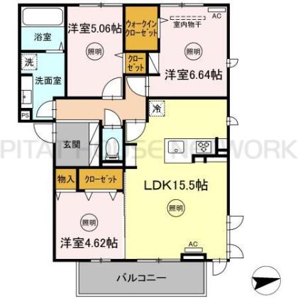  間取り図写真