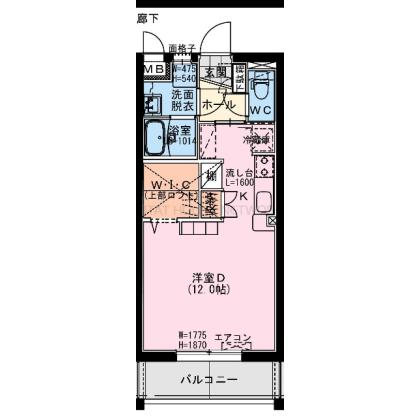  間取り図写真