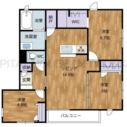  間取り図写真