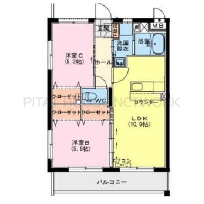  間取り図写真