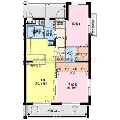  間取り図写真