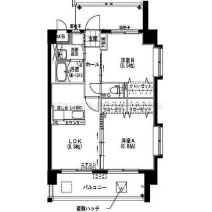  間取り図写真