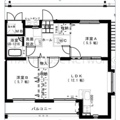  間取り図写真