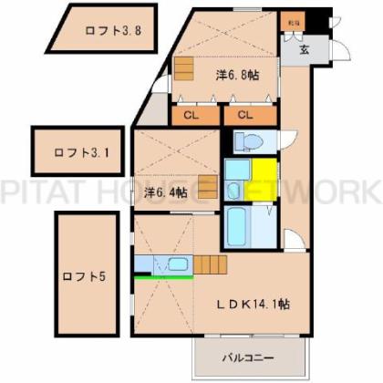  間取り図写真