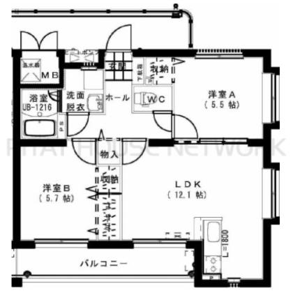  間取り図写真