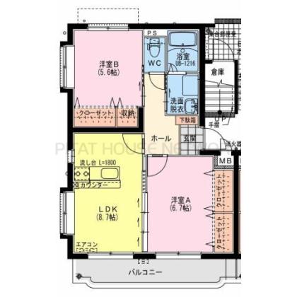  間取り図写真