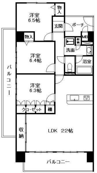 3LDK